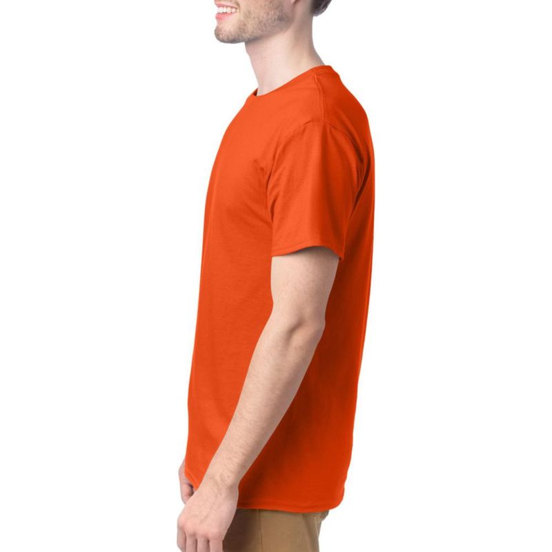 Camisetas Hanes pack de 4 unidades naranja talla 3X-Large EE. UU.