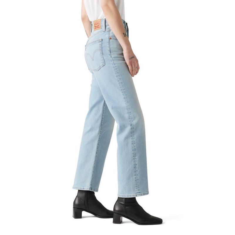 Levi's Vaqueros Ribcage Corte Recto al Tobillo