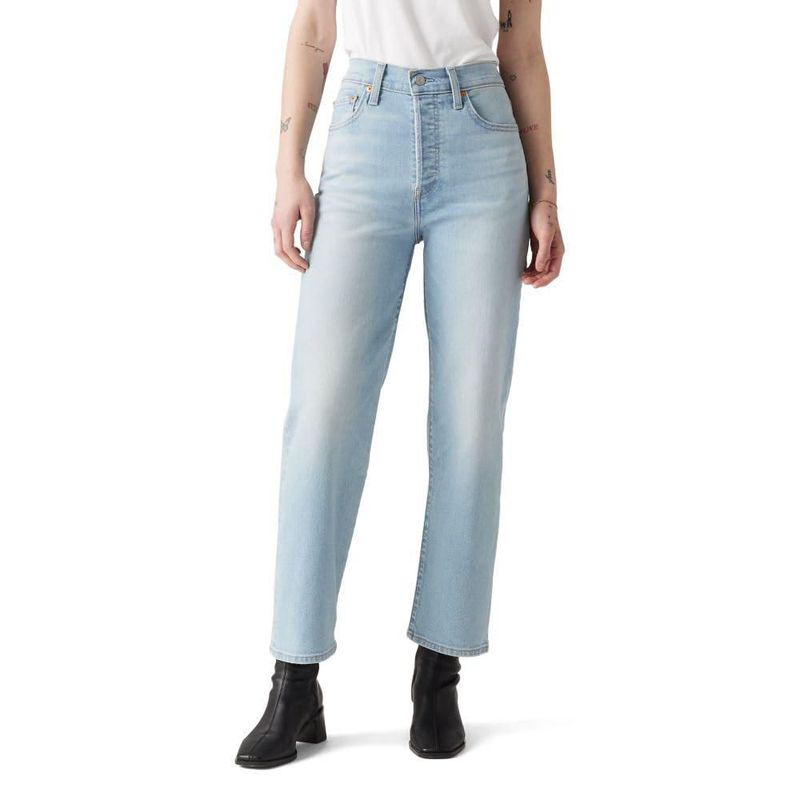 Levi's Vaqueros Ribcage Corte Recto al Tobillo