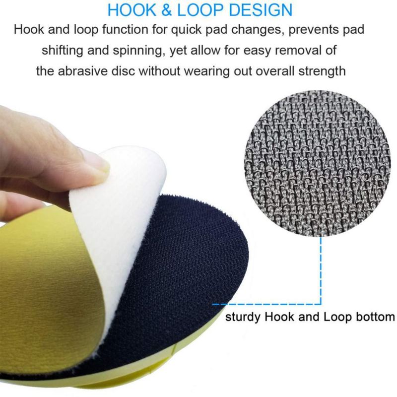 Bloque de Lijado Tockrop 13 cm Pack de 2 para Manualidades de Madera