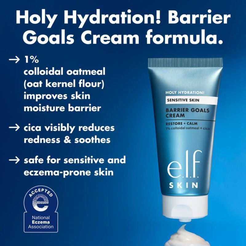 Crema facial hidratante e.l.f. Barrier Goals Mini