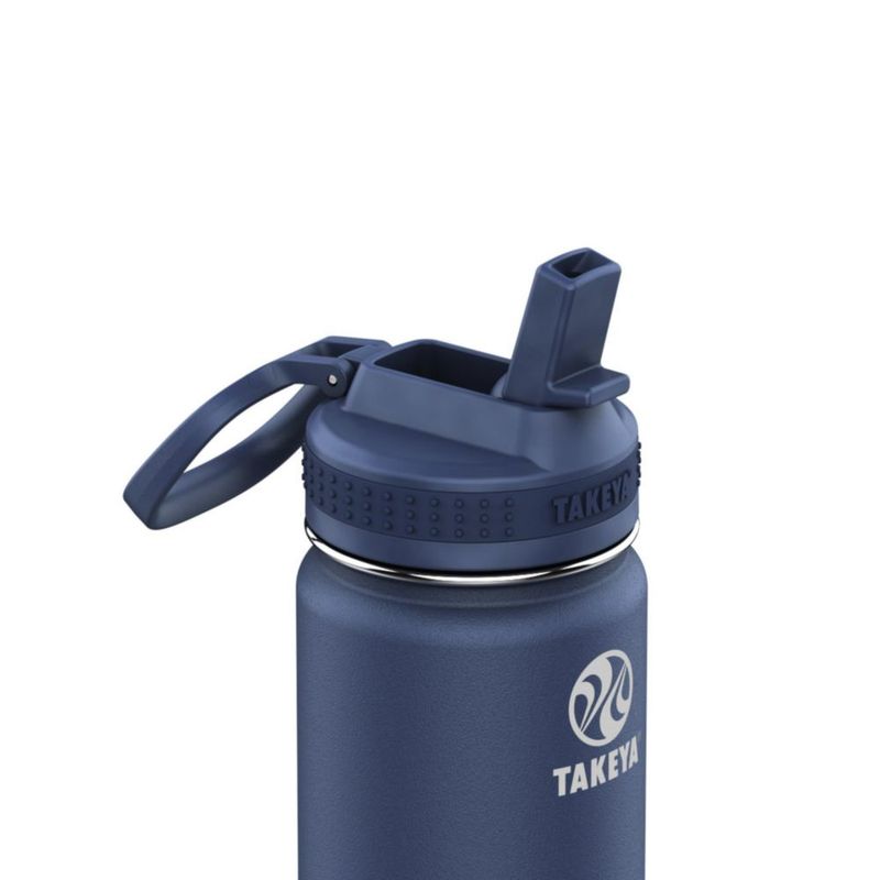 Botella de Agua Takeya 510 ml Acero Inoxidable Azul