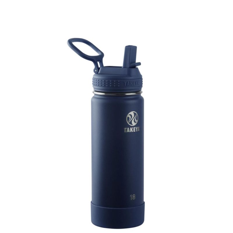 Botella de Agua Takeya 510 ml Acero Inoxidable Azul
