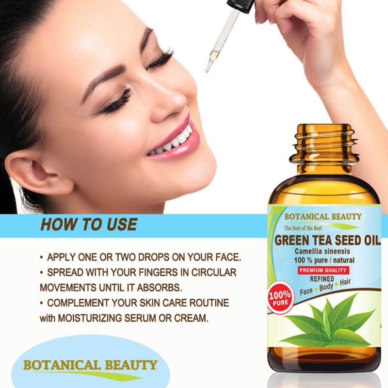 Aceite de semilla puro de Camellia Sinensis – Botanical Beauty 15 ml