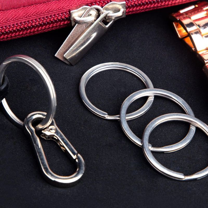 Llavero CREST Products 32 mm SS316 (paquete de 5)