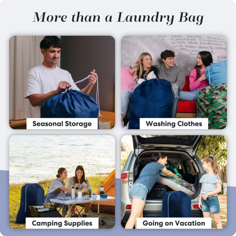 Bolsa de lavandería Handy Laundry XL 56 cm azul marino
