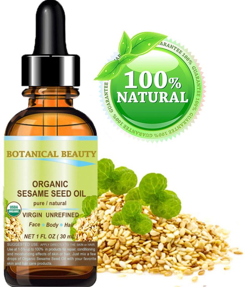 Aceite de Sésamo Virgen Orgánico Botanical Beauty 30 ml