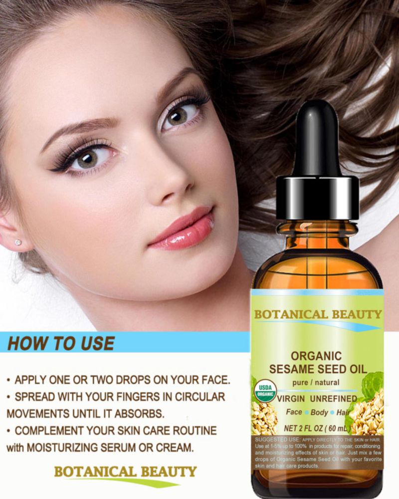 Aceite de Sésamo Virgen Orgánico Botanical Beauty 30 ml
