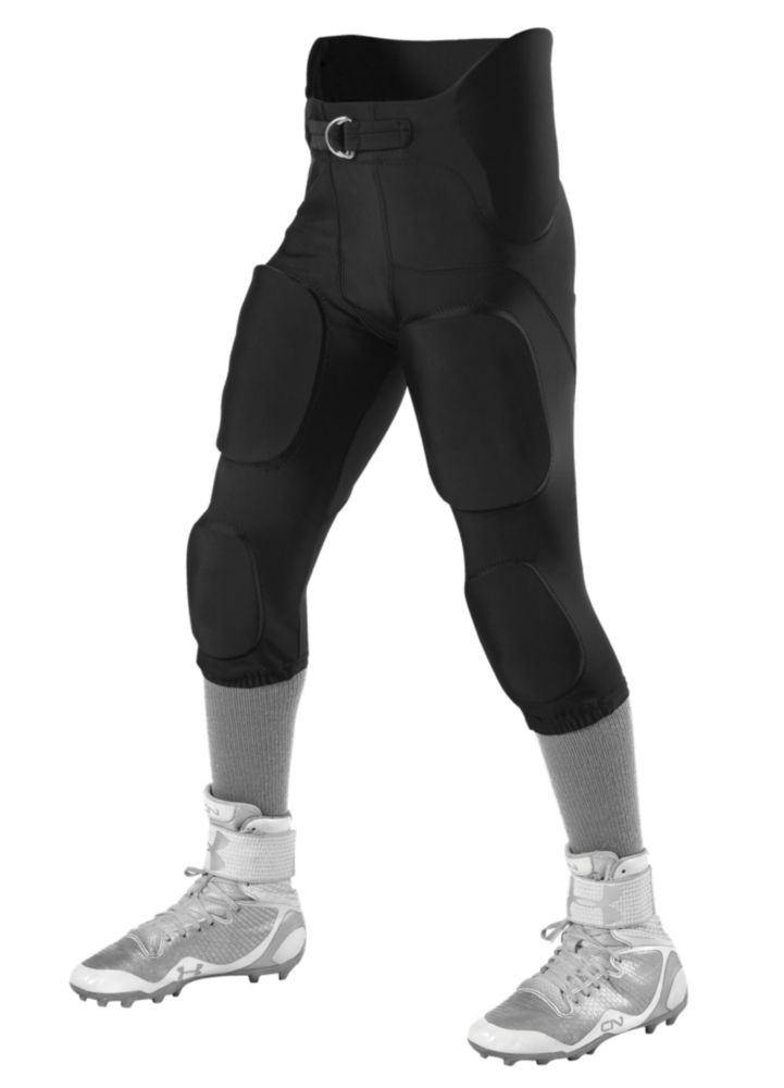 Pantalón de fútbol americano Alleson Athletic talla extra grande negro