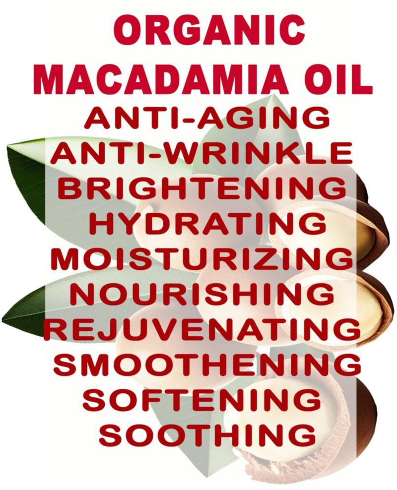 Aceite de Macadamia Botanical Beauty 30 ml Virgen sin refinar