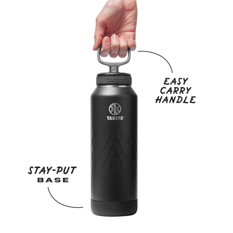 Botella de Agua Takeya 12 L Obsidian con Tapa de Sorbete