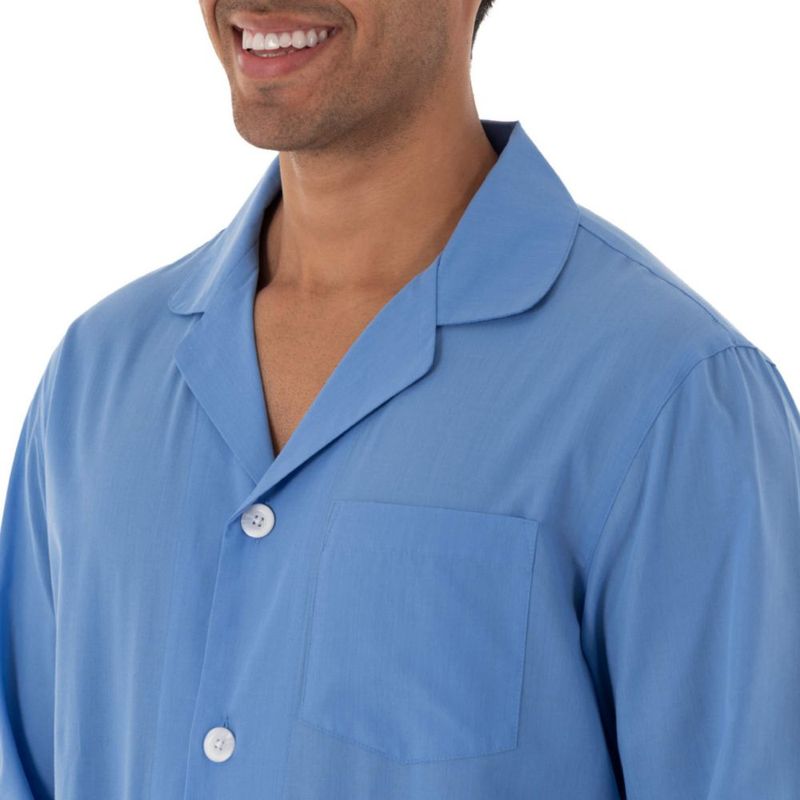 Pijama Fruit of the Loom para Hombre Talla Mediana Azul Celeste