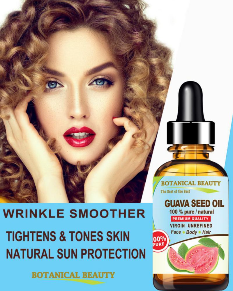 Aceite de semilla de guayaba Botanical Beauty 60 ml para rostro cabello y piel