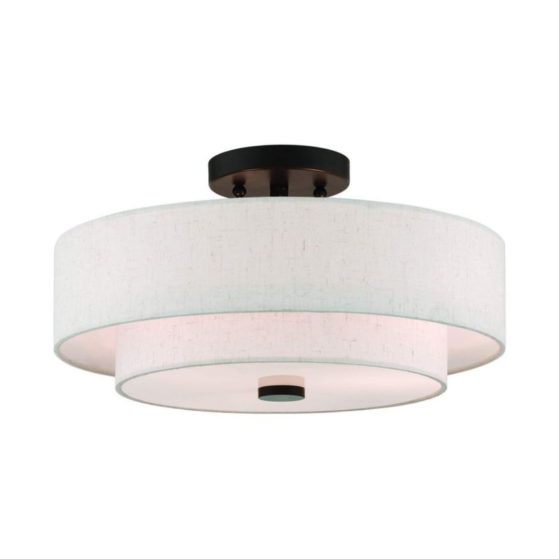 Luminaria de techo Livex Bronce Inglés