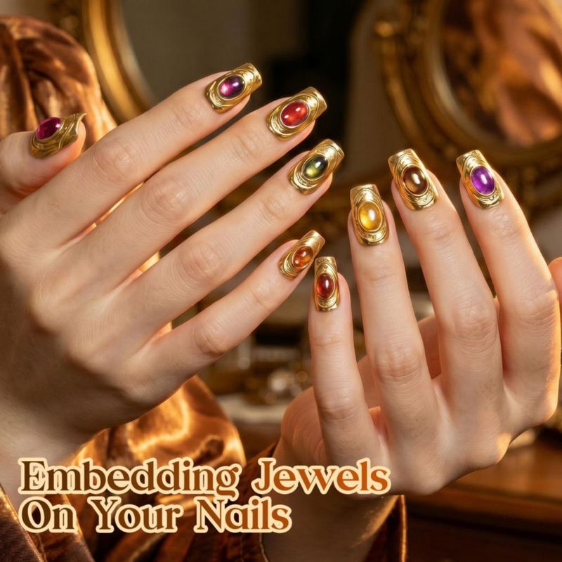 Set de Esmalte de Gel beetles 6 colores Cat Eye
