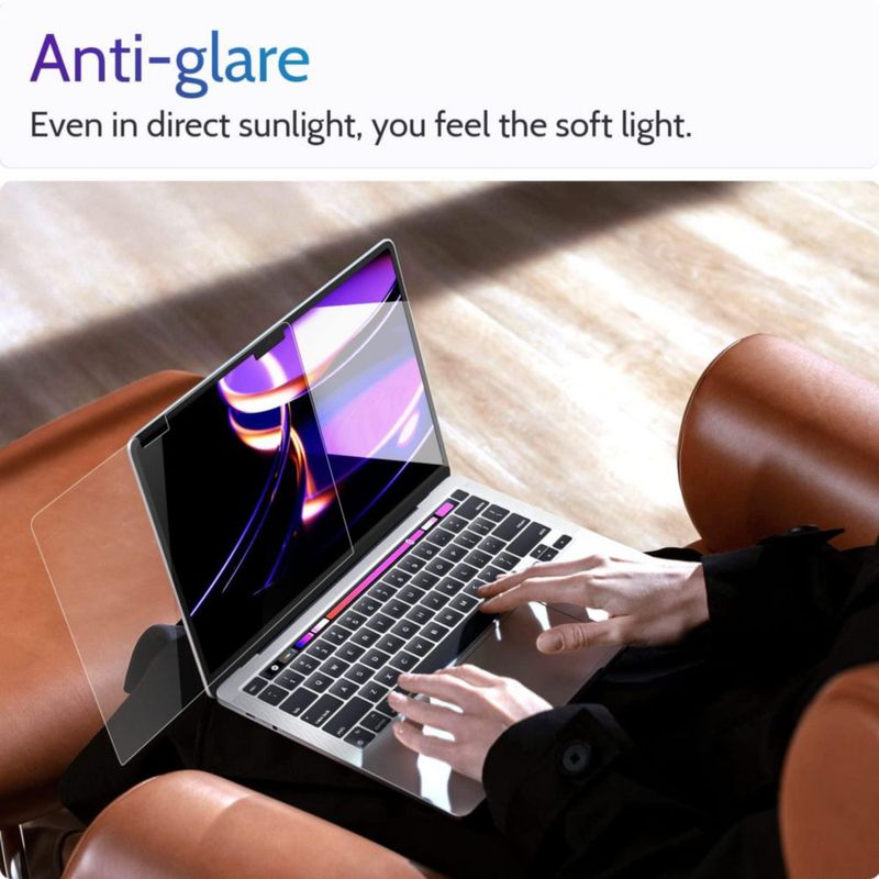 Pack de 3 protectores de pantalla anti luz azul Peslv para MacBook Pro de 16 pulgadas
