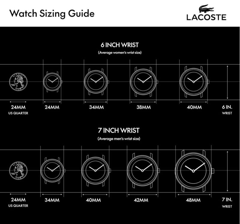 Reloj Lacoste Boston de cuarzo 42 mm verde y plateado