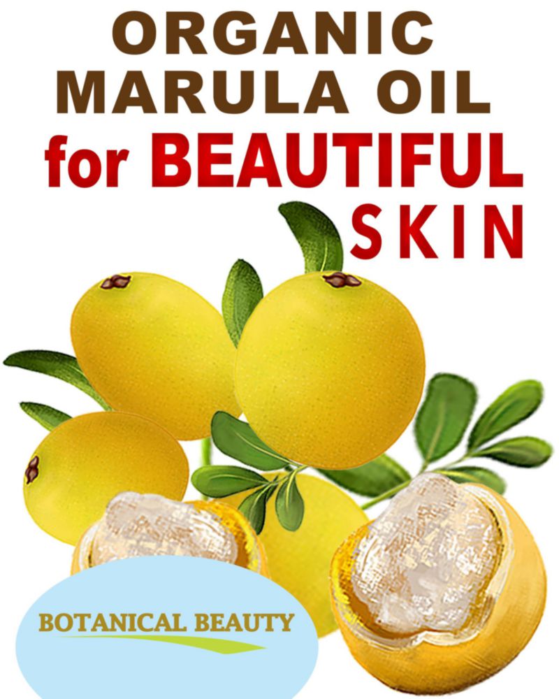 Botanical Beauty Orgánico ACEITE DE MARULA WILD GROWTH 100% Puro Natural Virgen No Refinado Prensado en Frío Hidratante para ROSTRO PIEL SECA CUERPO
