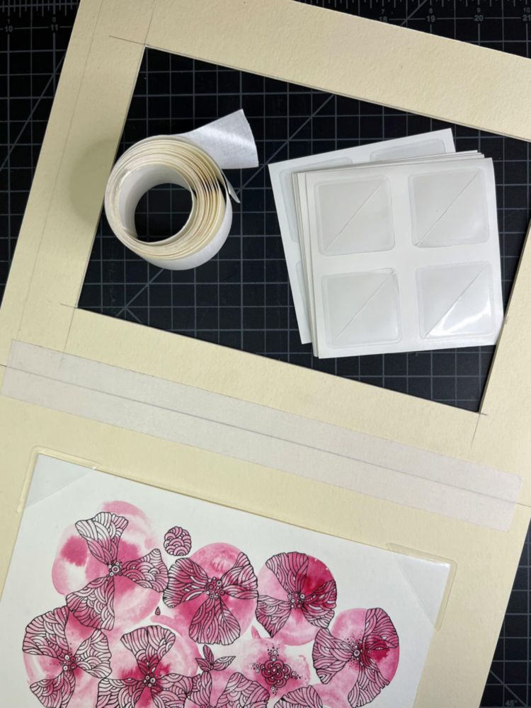Esquinas para fotos Lineco 3 cm 256 piezas archivísticas