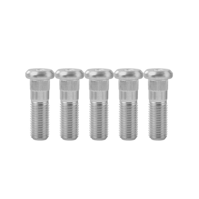 Juego de 10 piezas de tuercas y pernos de rueda Mysttoo M12x1.5 43 mm cromado