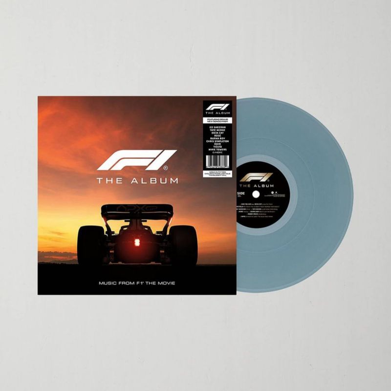 Vinilo LP Atlantic Records. Banda sonora de F1 Azul