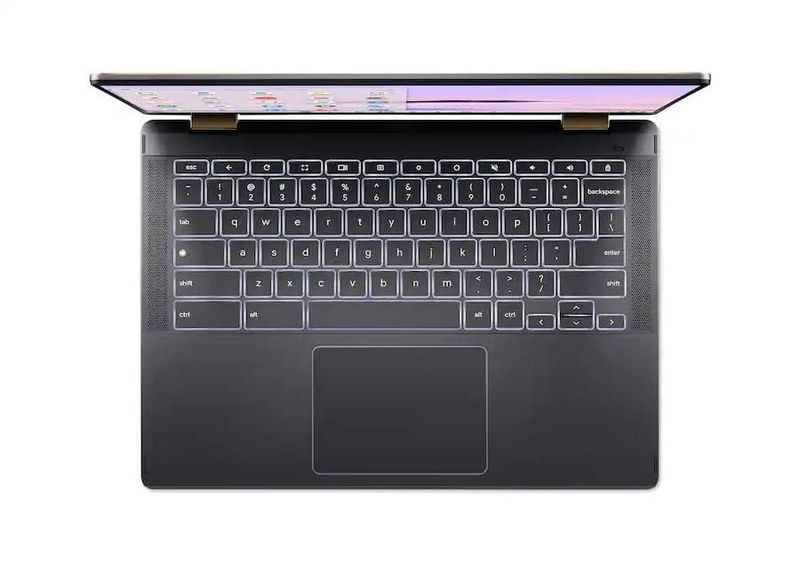 Acer Chromebook Plus Spin 714 2-en-1 portátil con IA de Google – pantalla táctil IPS Full HD de 14" | Intel Core Ultra 5 115U | 8 GB LPDDR5 SSD de