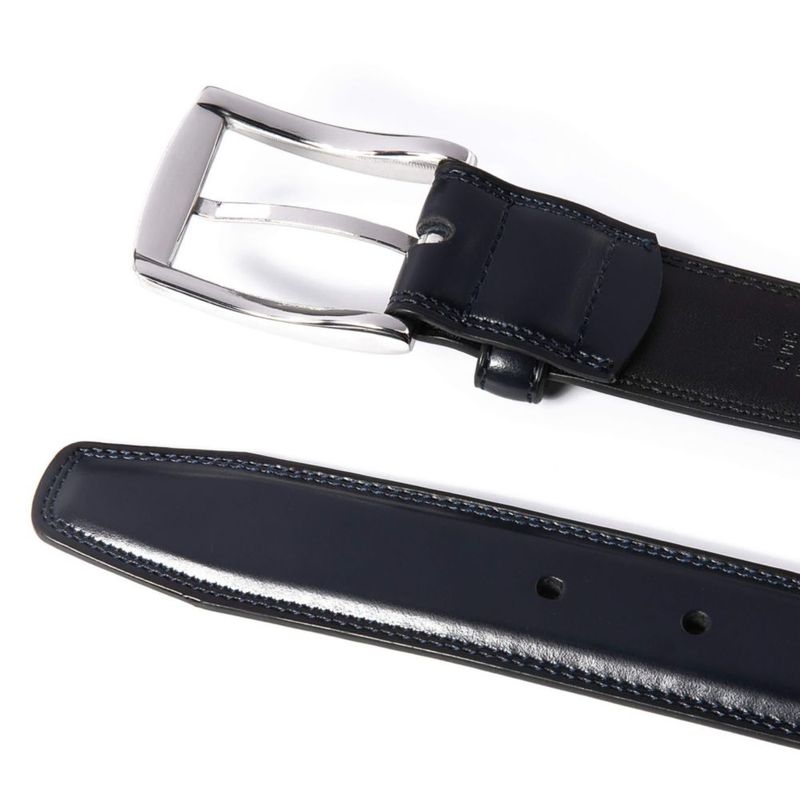 Cinturón de vestir de cuero genuino Fabio Valenti – 25 cm