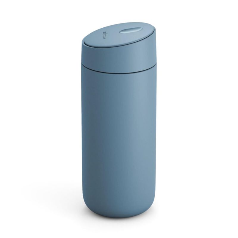 Taza de café Fellow Carter Slide 454 ml Azul Hazy