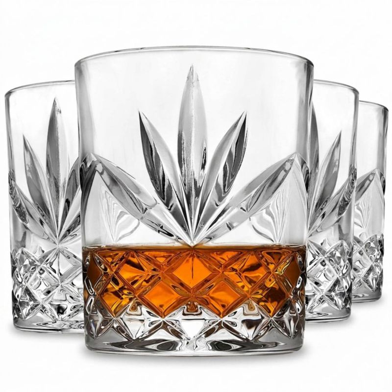 Vasos de whisky Godinger juego de 4 de 330 ml