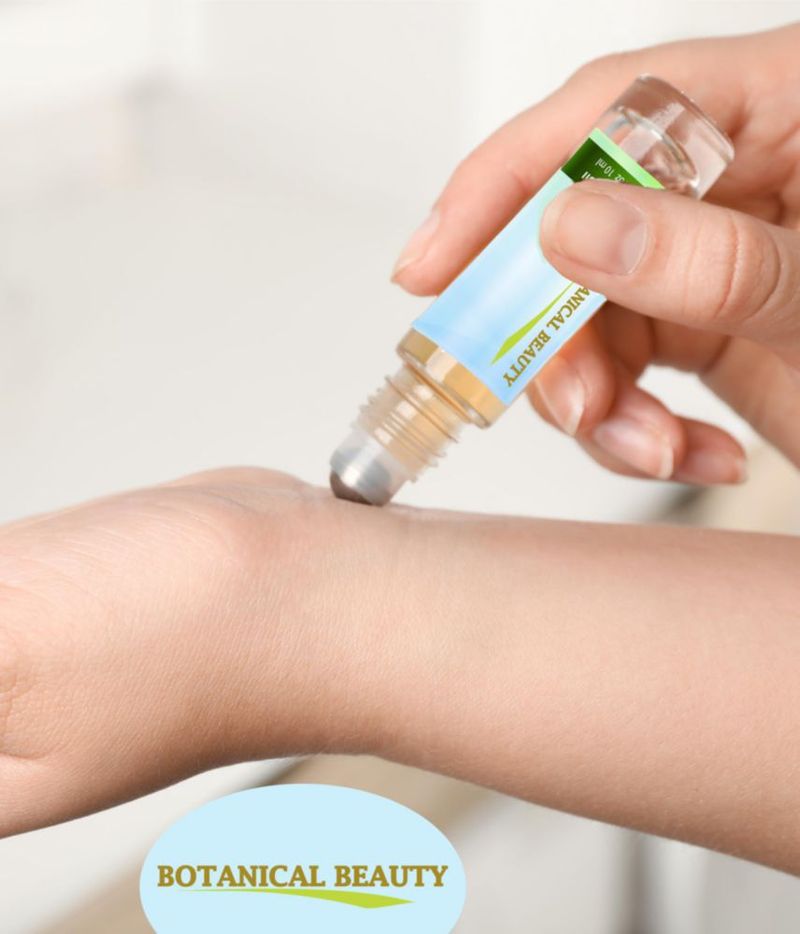 Aceite de Fragancia Lirio del Valle Roll‑On 0.338 fl oz (10 ml) de Botanical Beauty – Perfume sin Alcohol Larga Duración
