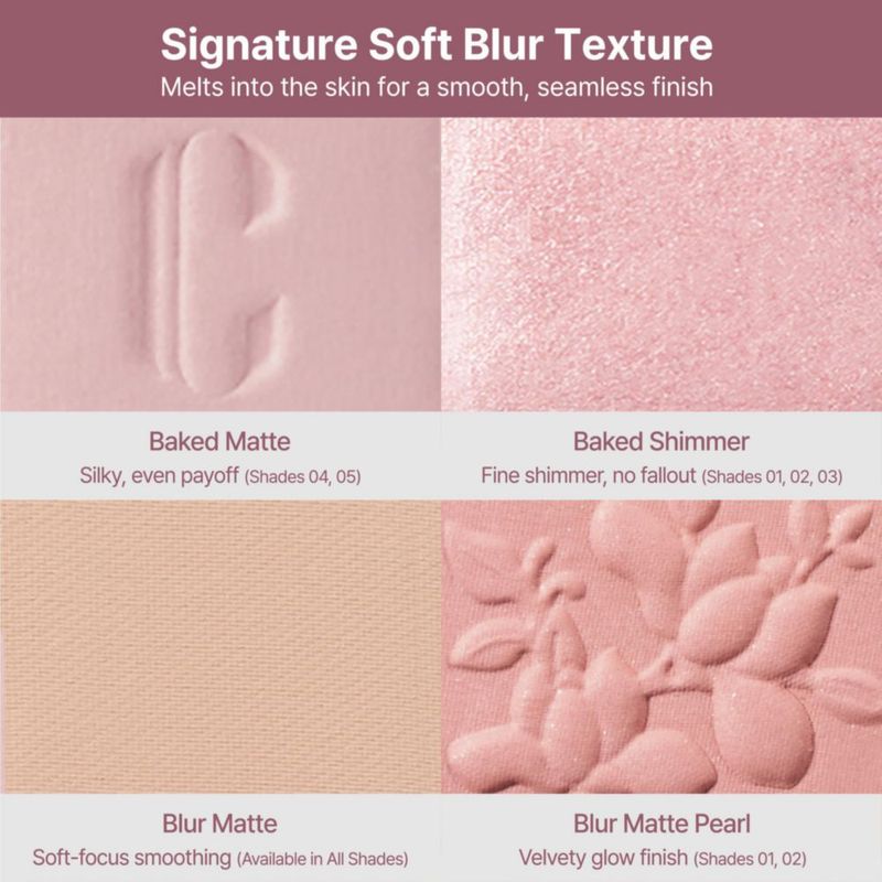 Paleta de sombras de ojos CLIO PROFESSIONAL 6 colores Rosa Malva