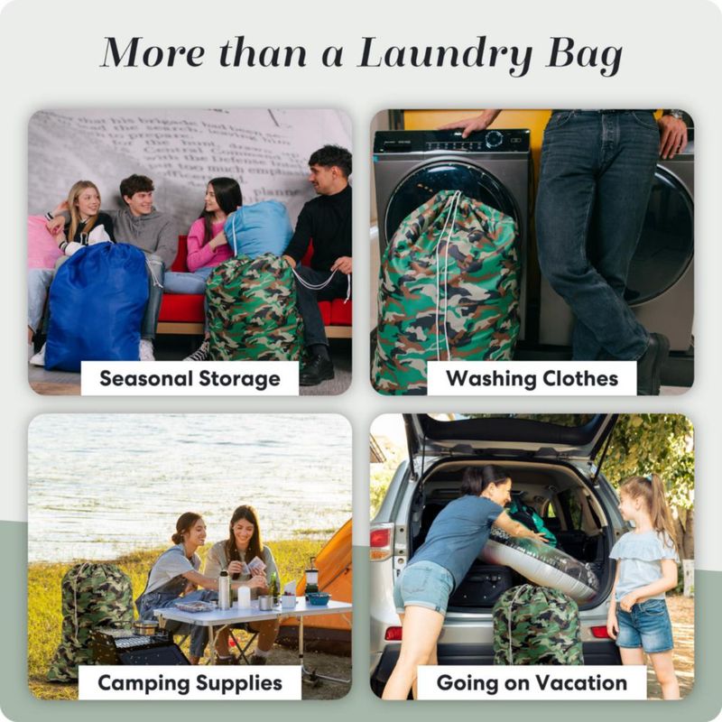 Bolsa de lavandería Handy Laundry Camuflaje XL con cordón