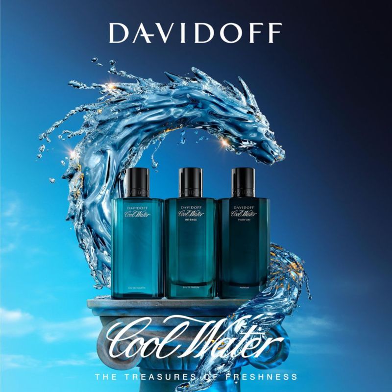 Colonia Davidoff Cool Water Intense Ámbar para Hombre