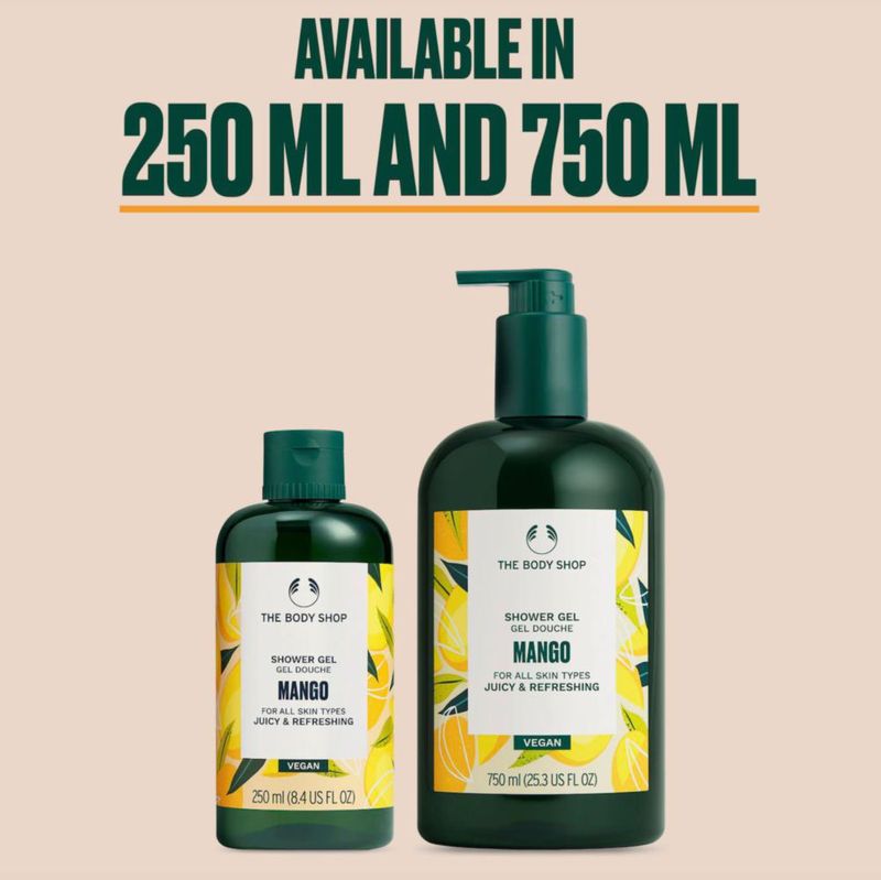 Gel de Ducha The Body Shop 60 ml Moringa