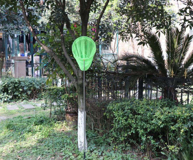 Red de Pesca RESTCLOUD de 150 cm con Mango Telescópico Verde