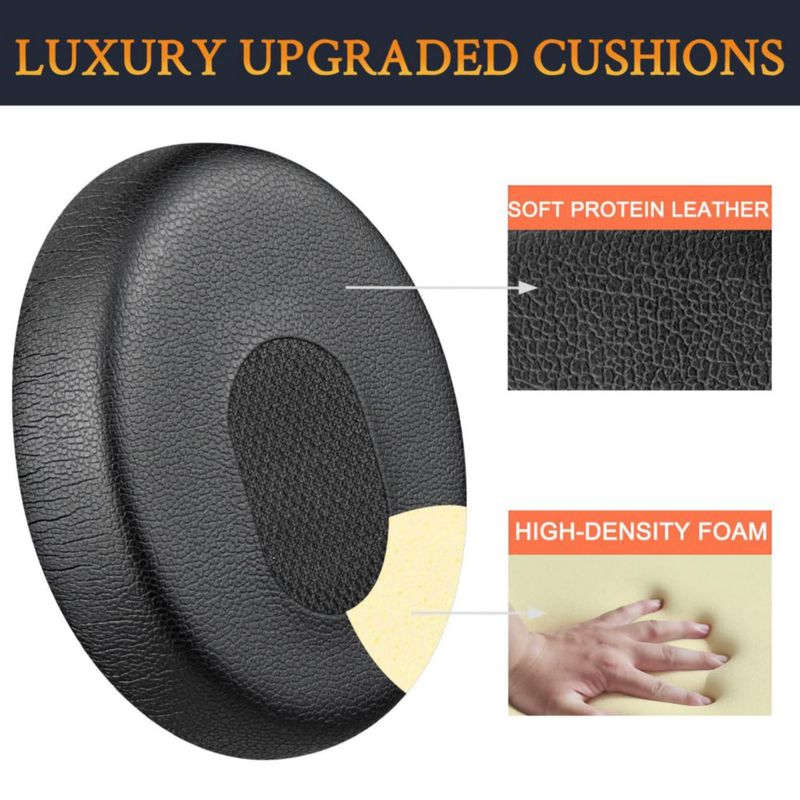Almohadillas SOULWIT para QC3 y OE1 - Negro