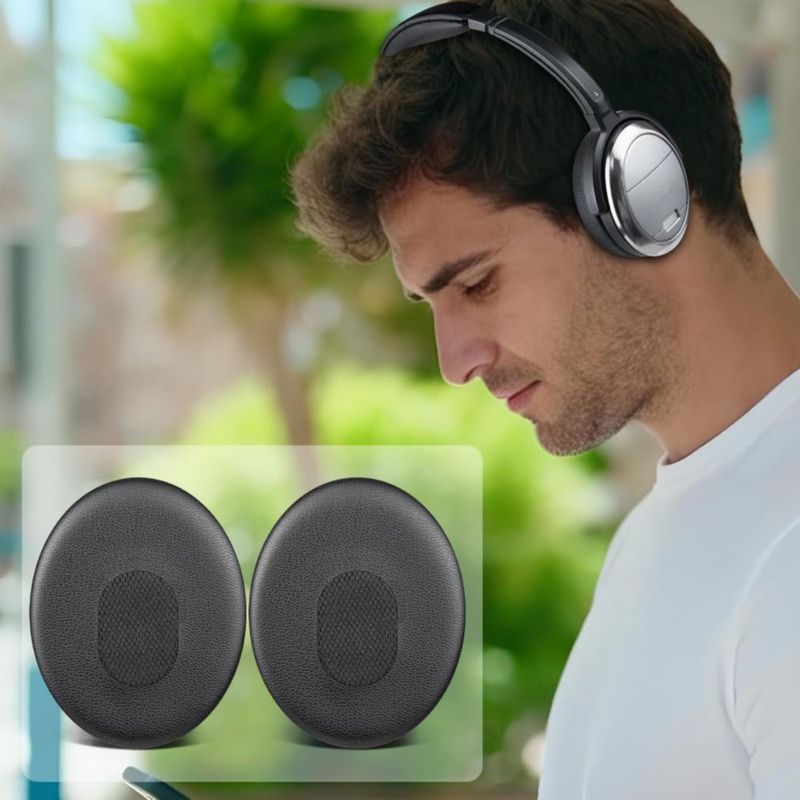 Almohadillas SOULWIT para QC3 y OE1 - Negro