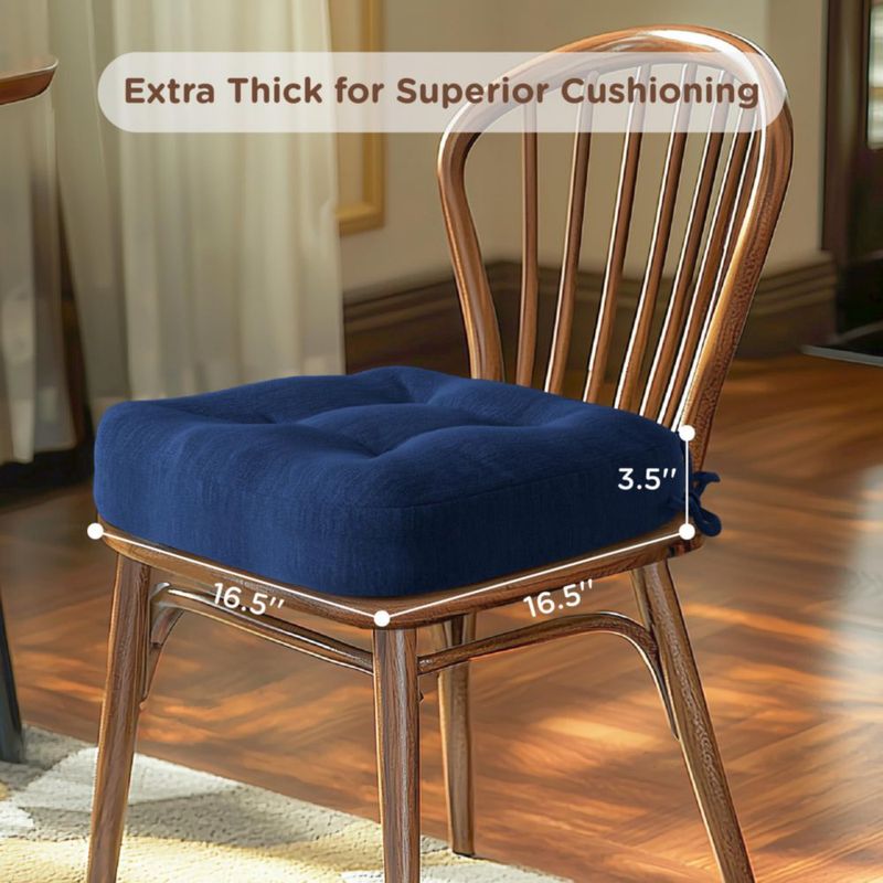 Cojines para Silla Codi Pack de 6 42x42x9 cm Espuma Viscoelástica
