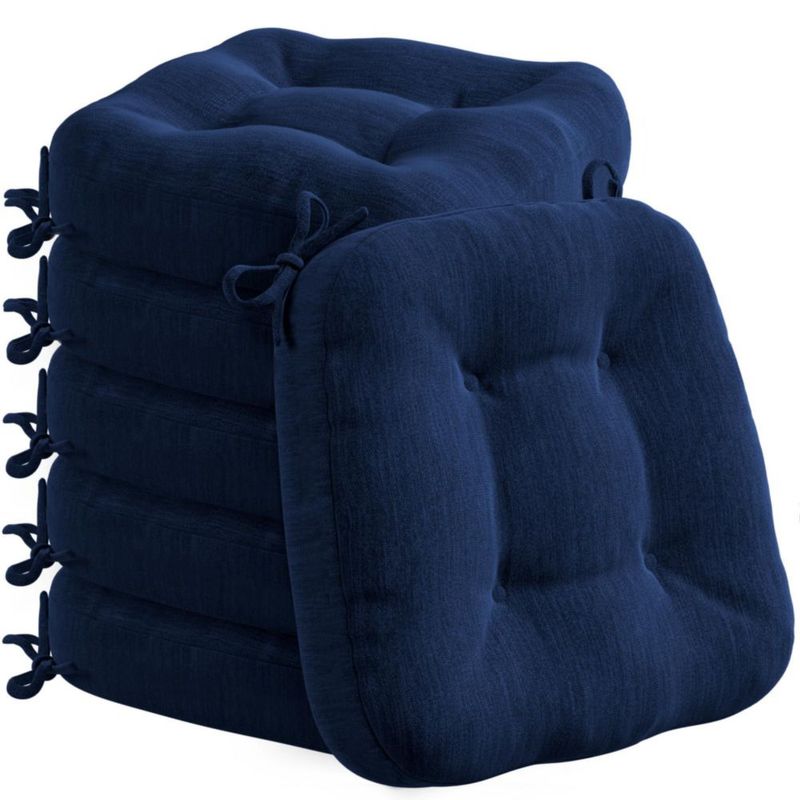 Cojines para Silla Codi Pack de 6 42x42x9 cm Espuma Viscoelástica
