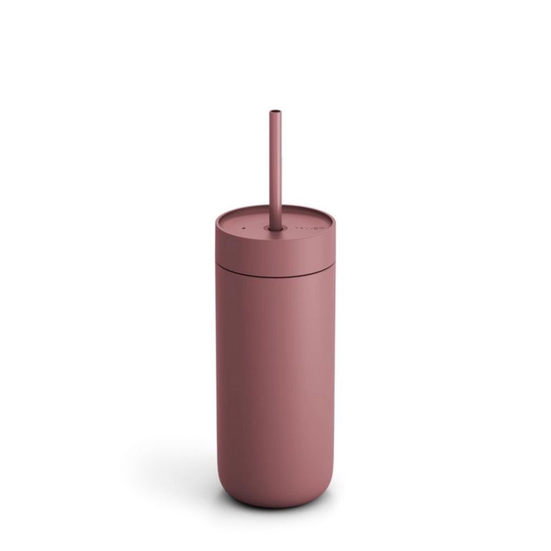 Fellow Carter Tumbler Frío con Revestimiento Cerámico de 473 ml con Tapa de Sorbete sin BPA