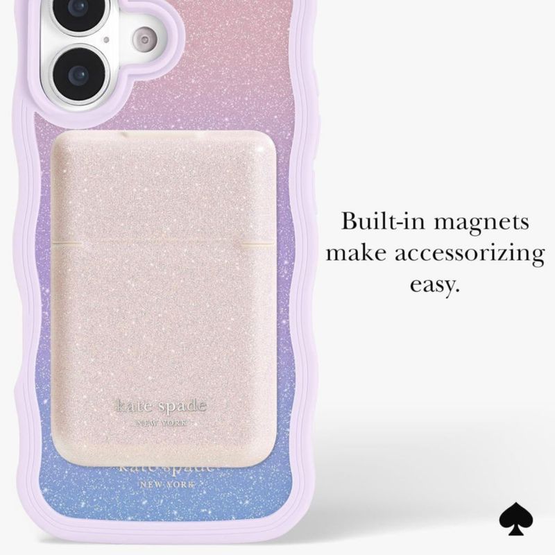 Funda para iPhone 17 Kate Spade New York Opal Glitter