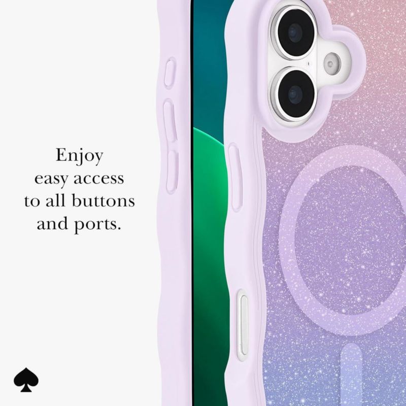 Funda para iPhone 17 Kate Spade New York Opal Glitter