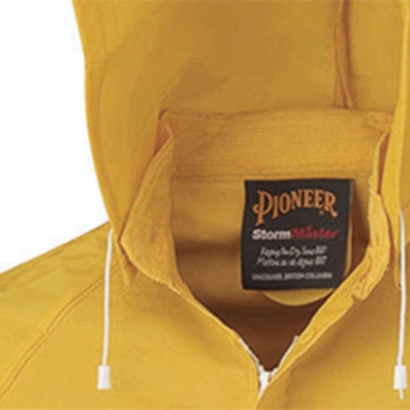 Traje de Trabajo Impermeable Pioneer 3 Piezas Amarillo – Mediano
