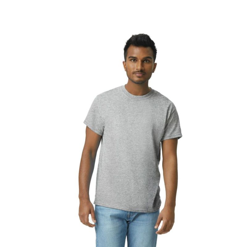 Camiseta Gildan G2000 Gris Deportivo Pack de 10 Talla Grande