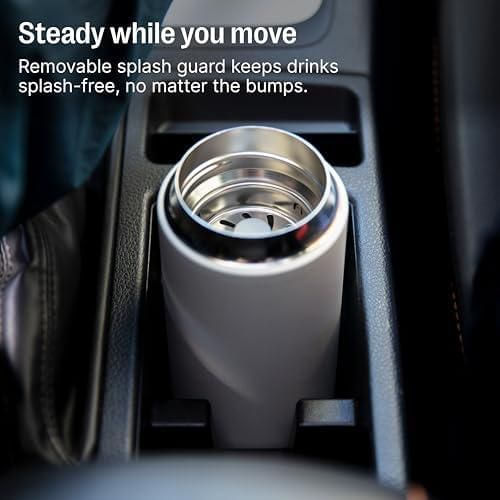 Fellow Carter Move Taza de Café de Viaje con Revestimiento Cerámico 473 ml – Tapa a Prueba de Fugas