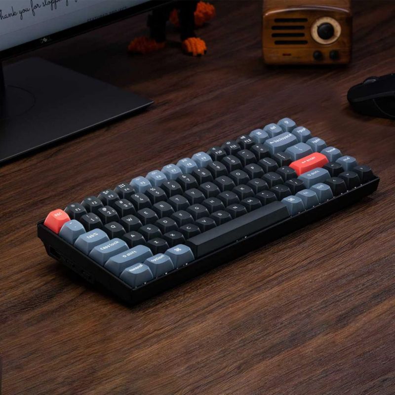 Teclado Keychron K2 Pro 75% Inalámbrico con Switch Azul