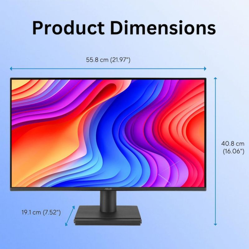 Monitor ASUS de 24" 1080p IPS 120 Hz 1 ms HDMI VGA