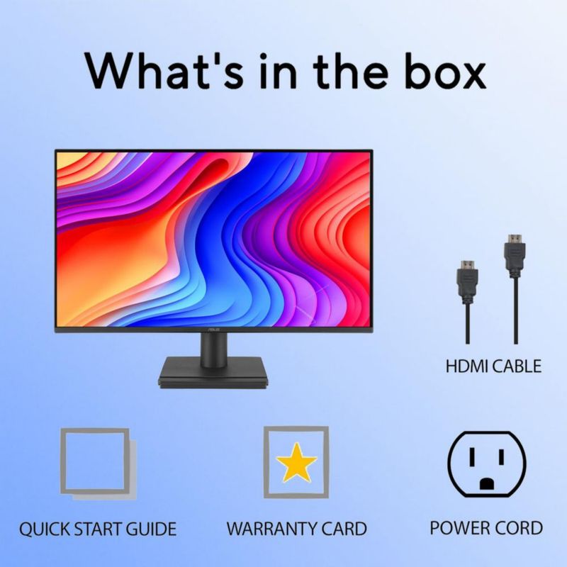 Monitor ASUS de 24" 1080p IPS 120 Hz 1 ms HDMI VGA