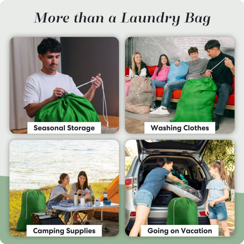 Bolsa de lavandería Handy Laundry XL verde (2 unidades)