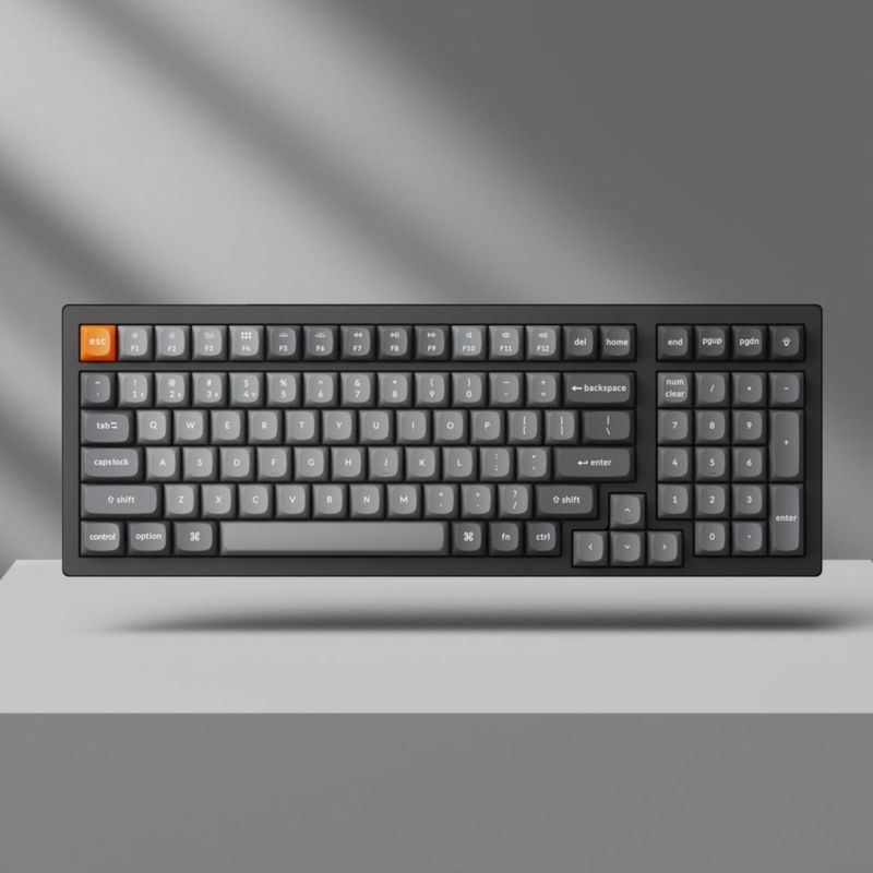 Teclado Mecánico Inalámbrico Keychron K4 Max con distribución 96% y QMK